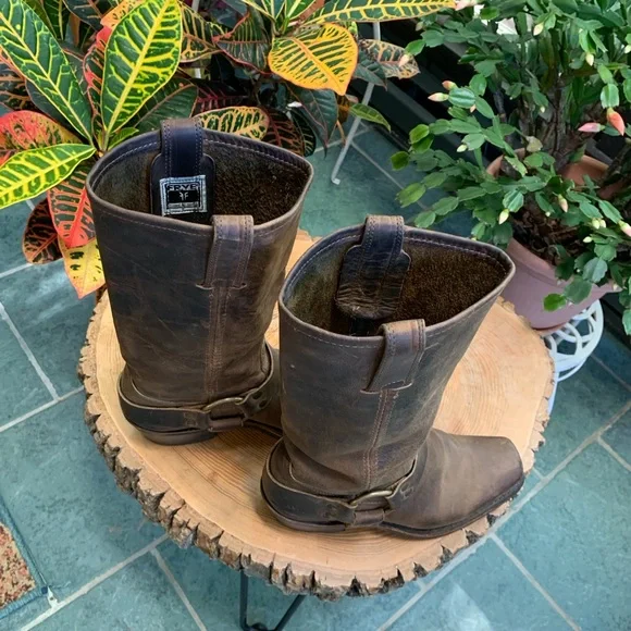 Frye Harness Boots - Picture 5 of 10